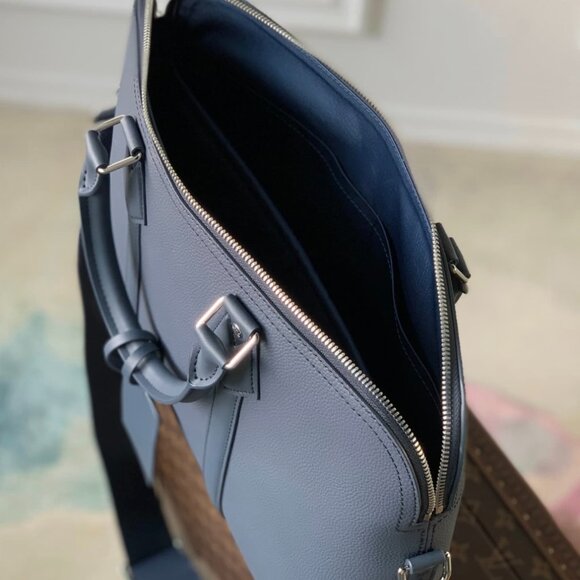 LOUIS VUITTON Takeoff Briefcase Navy Blue _NEW with BOX - Picture 9 of 9